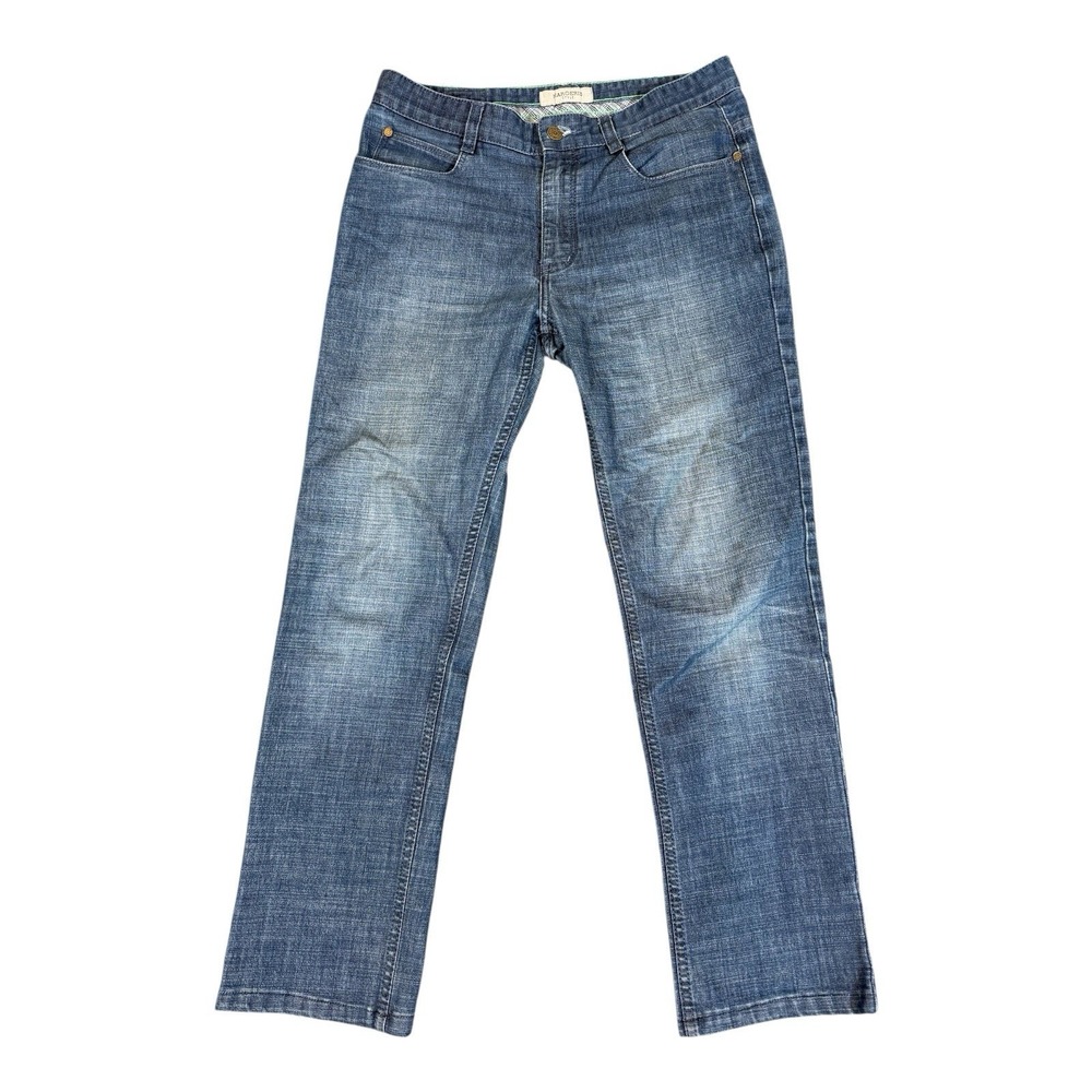 Haroeris Style Original Straight Fit Jeans 33x28‎ Rare Luxury Distressed Denim